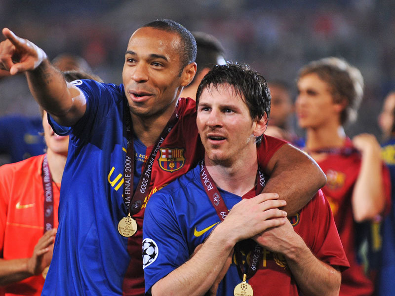 Henry+Messi 